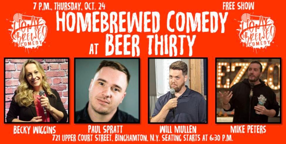 Homebrewed Comedy at Beer Thirty