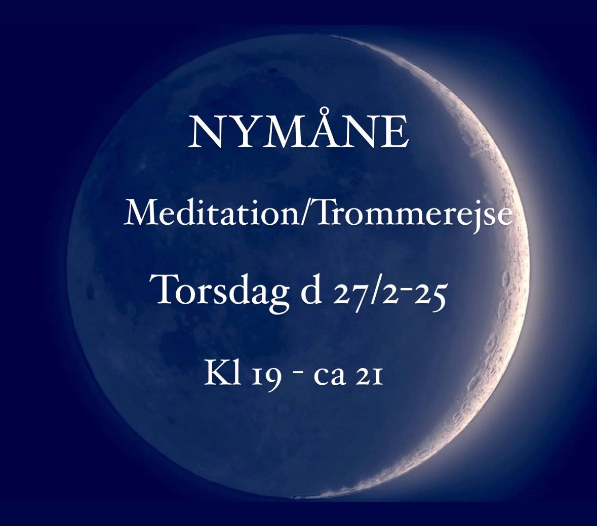 NYM\u00c5NE meditation\/trommerejse