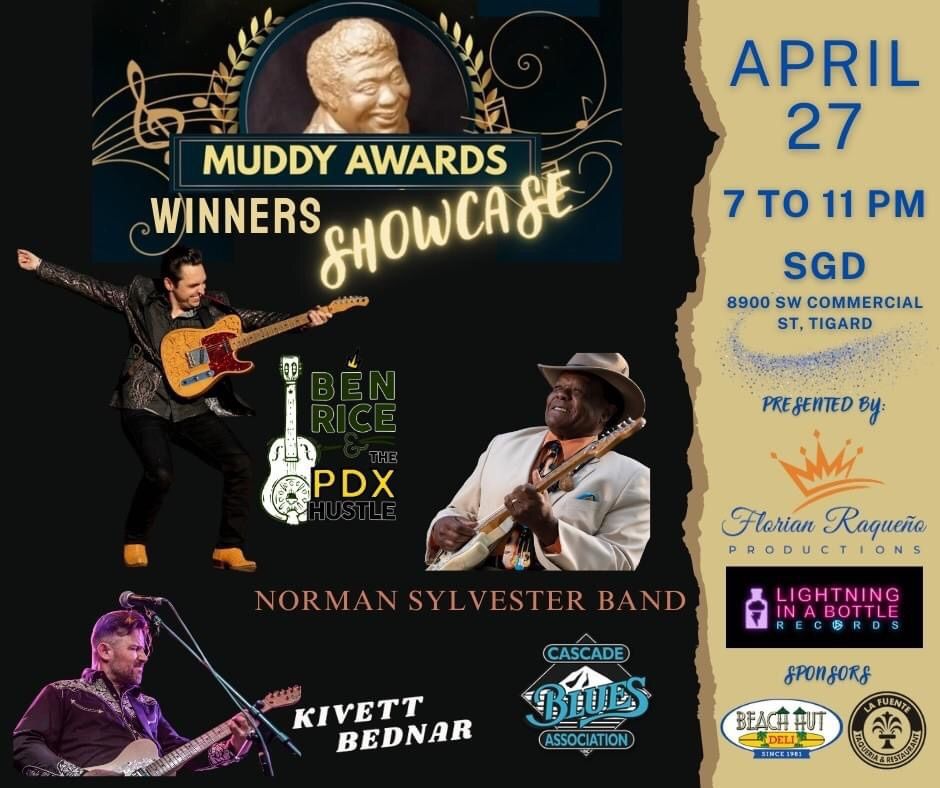 Muddy Award Winners Showcase @ SGD Portland OR