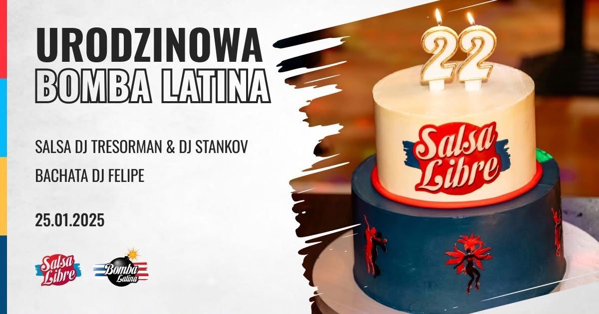 Urodzinowa Bomba Latina feat DJ Tresorman, DJ Stankov & DJ Felipe 25.01