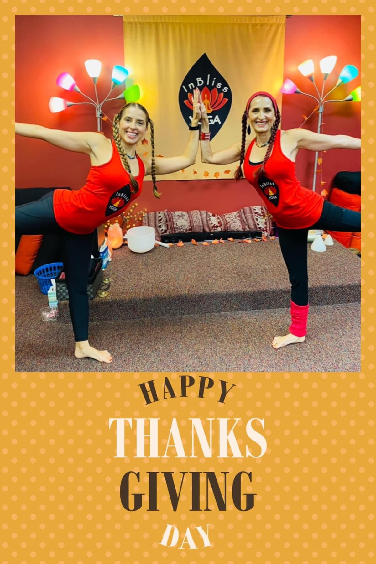 Annual Thanksgiving Yoga with Marti & Starr