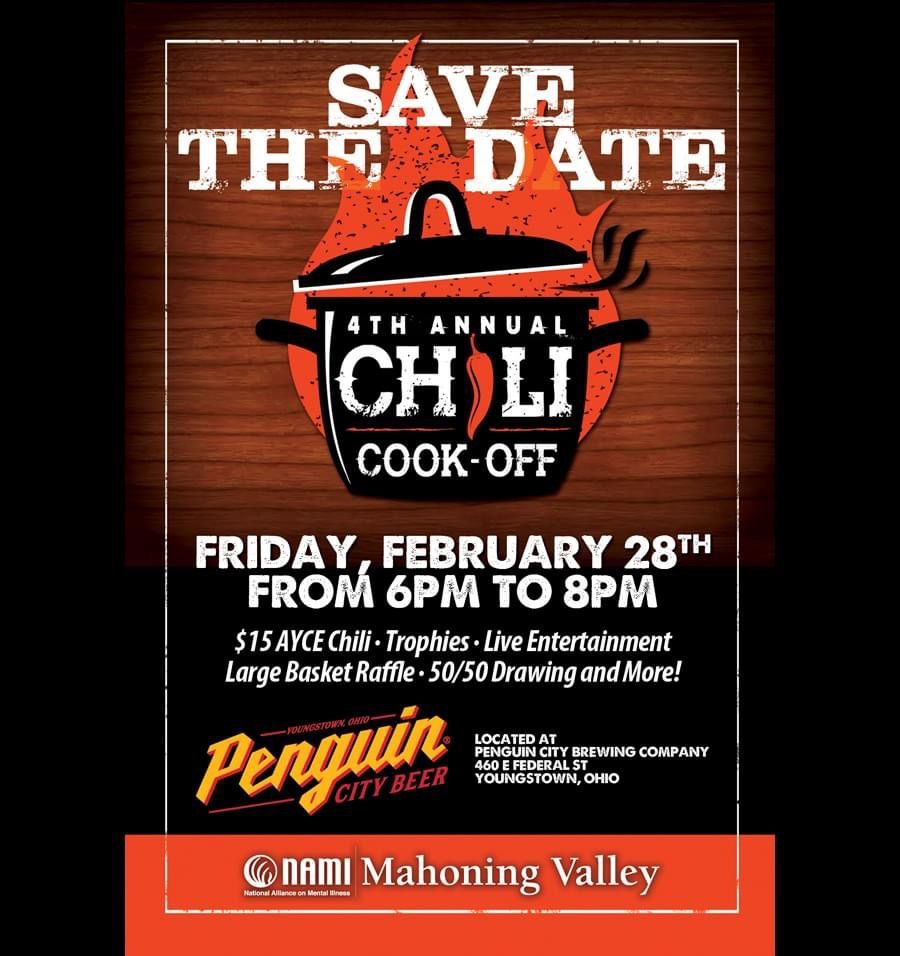 NAMI Mahoning Valley\u2019s 4th Annual Chili Cook-Off