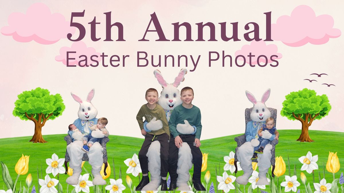 5th Annual Easter Bunny Photos