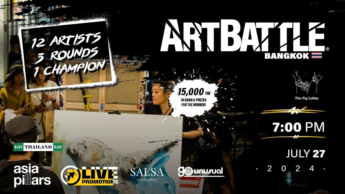 Art Battle Bangkok - July 27, 2024