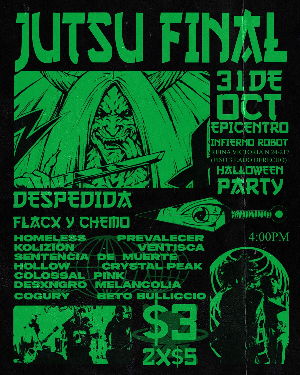 JUTSU FINAL HALLOWEEN DESPEDIDA