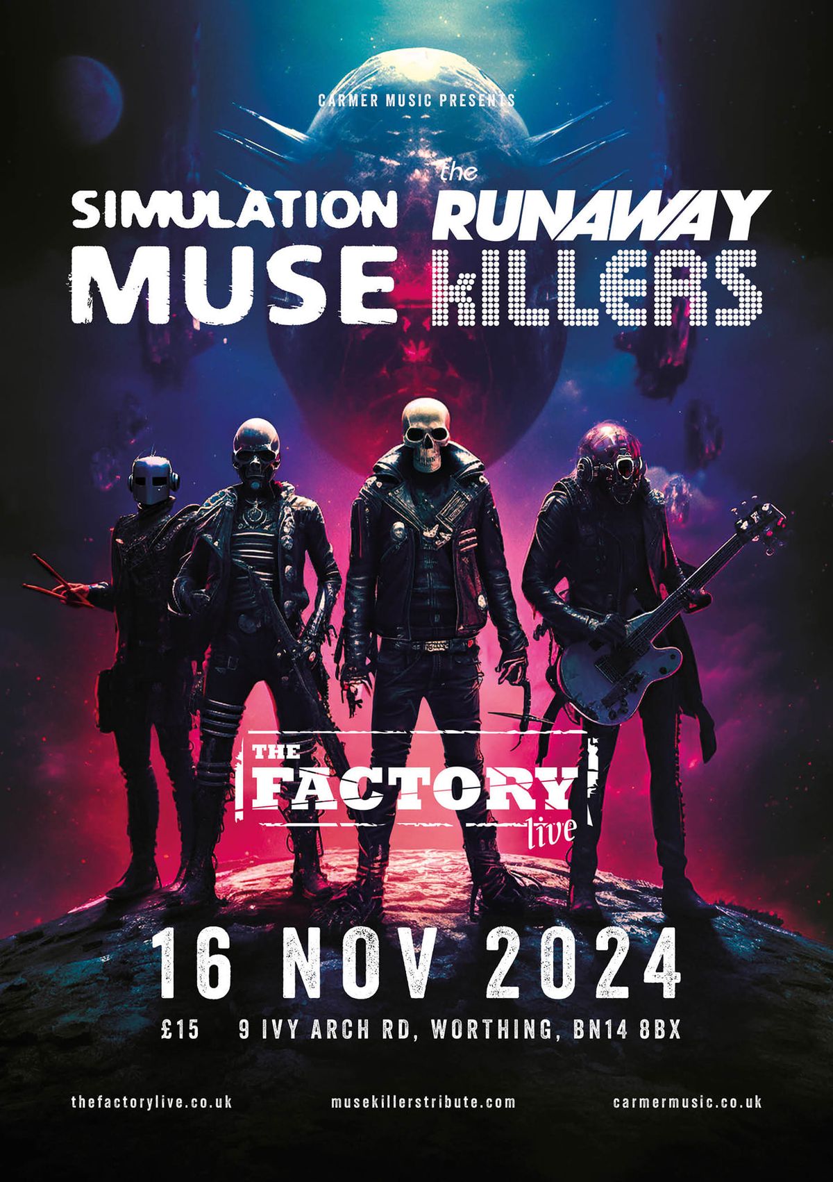 MUSE VS THE KILLERS - THE FACTORY, WORTHING