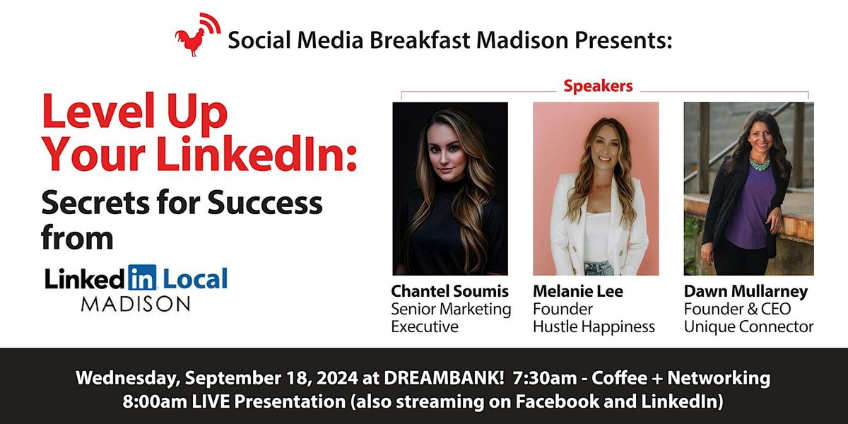 Level Up Your LinkedIn: Secrets for Success from LinkedIn Local Madison