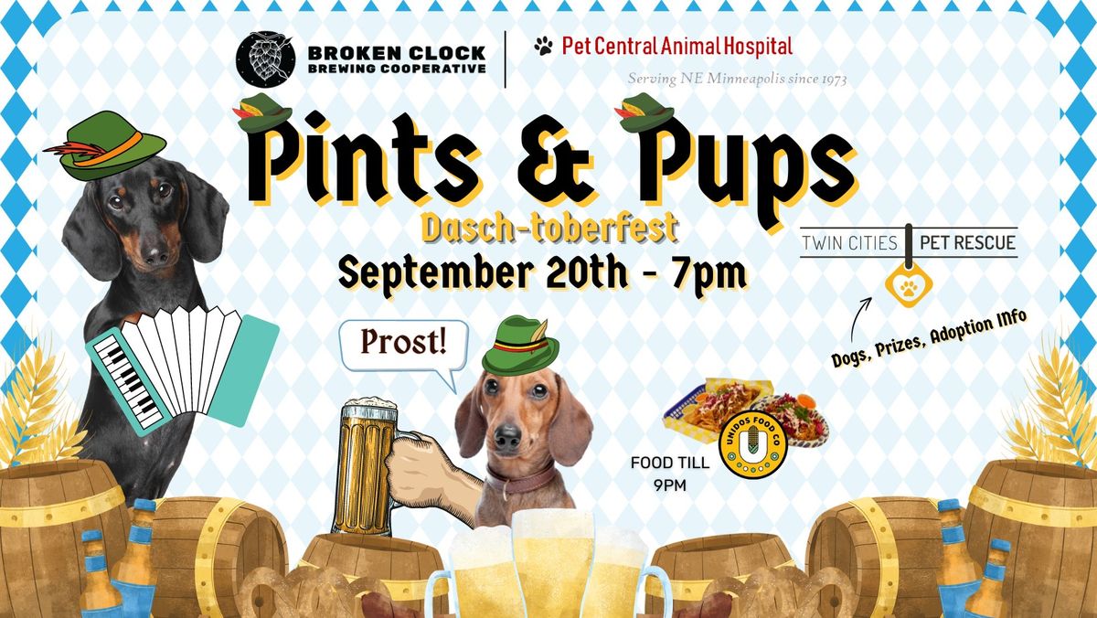 Pints & Pups: Dach-toberfest! 