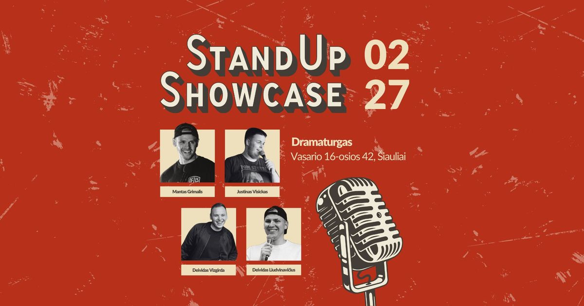 Stand Up Showcase | \u0160iauliai