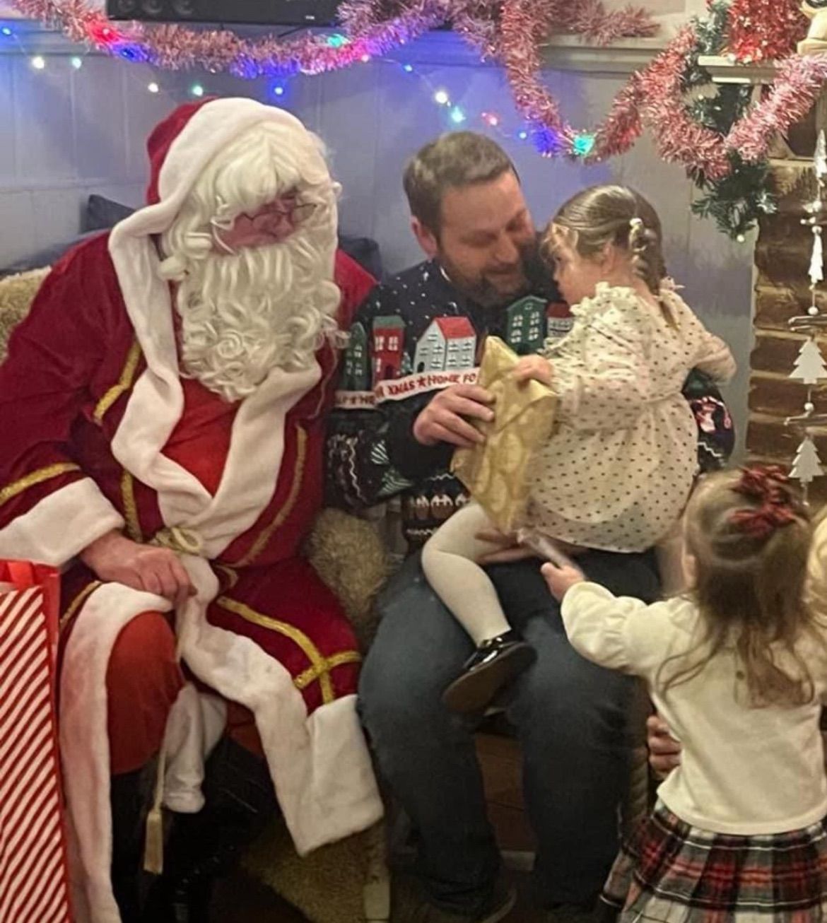 Festive fun with Santa