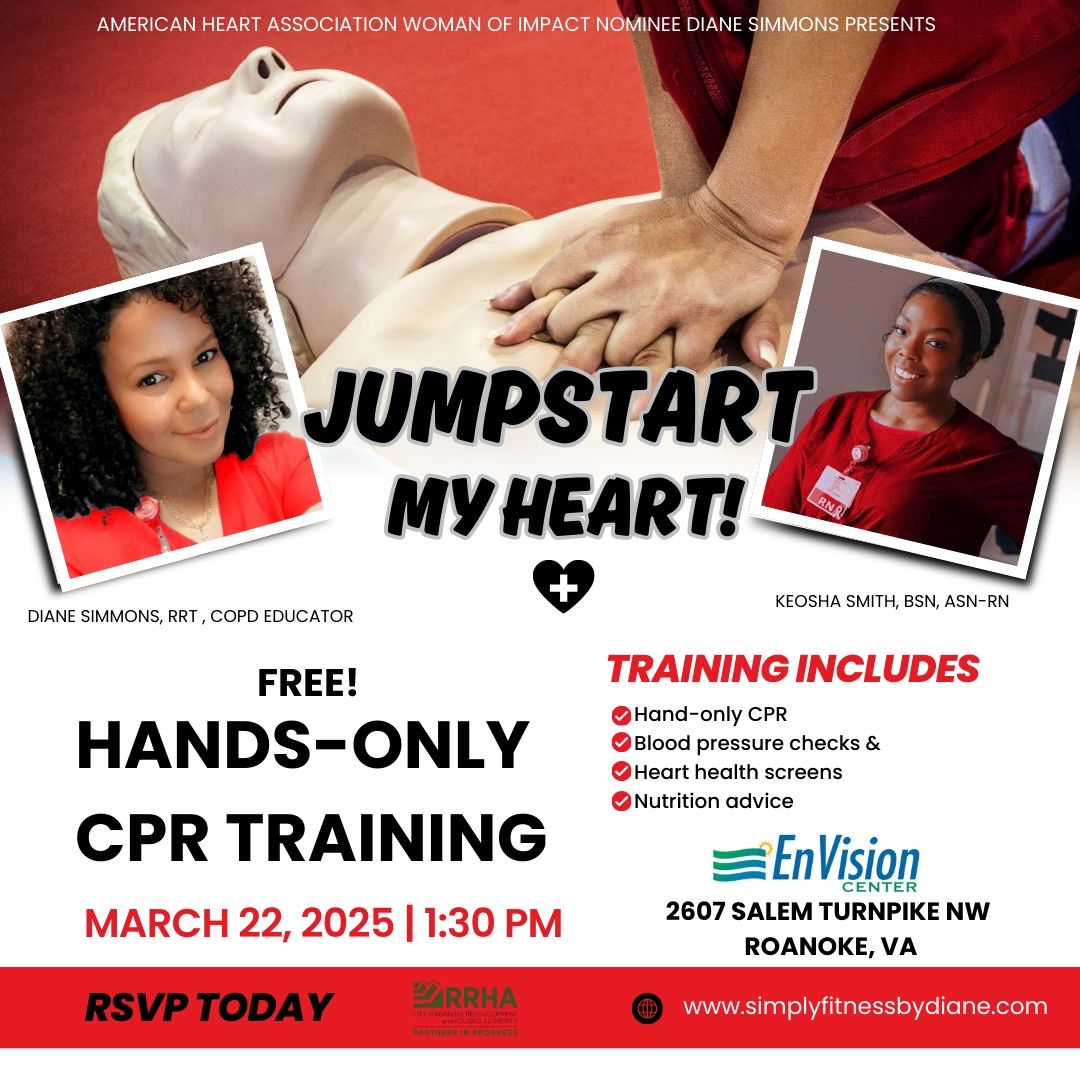 FREE!  HANDS-ONLY CPR CLASS