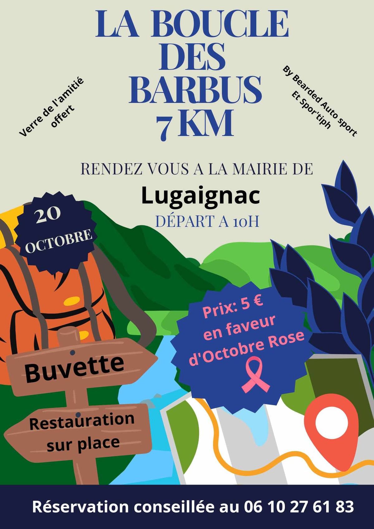 La boucle des Barbus 7km \u00e0 Lugaignac 