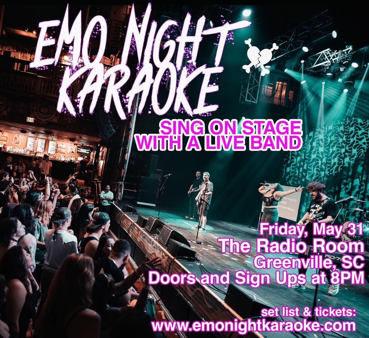 Emo Night Karaoke Greenville 5\/31
