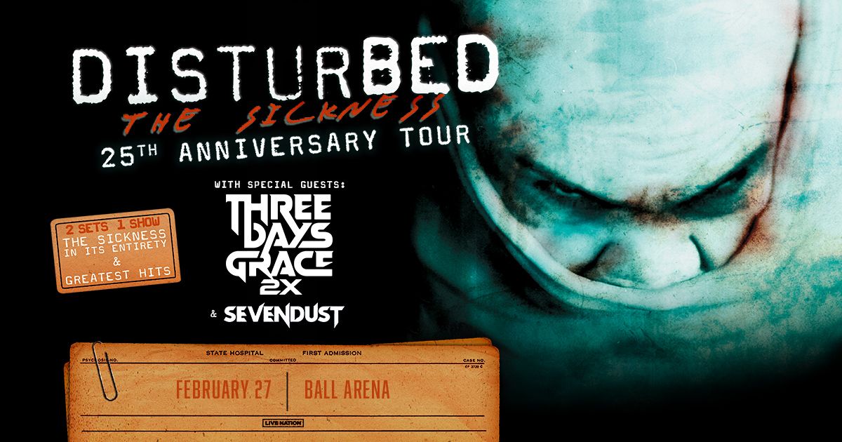 Disturbed: The Sickness 25th Anniversary Tour