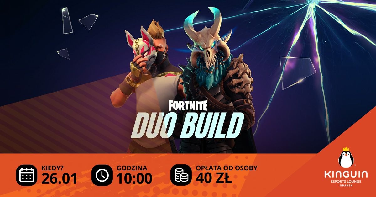 Turniej Fortnite Duo Build w Kinguin Esports Lounge!