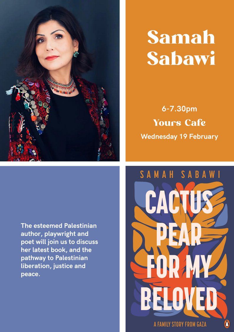 An Evening with Samah Sabawi