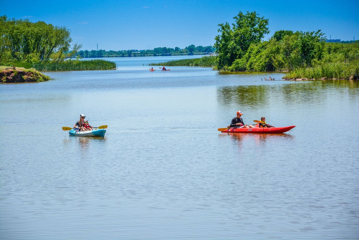 Fall Foliage Kayak Excursion at Lake Overholser