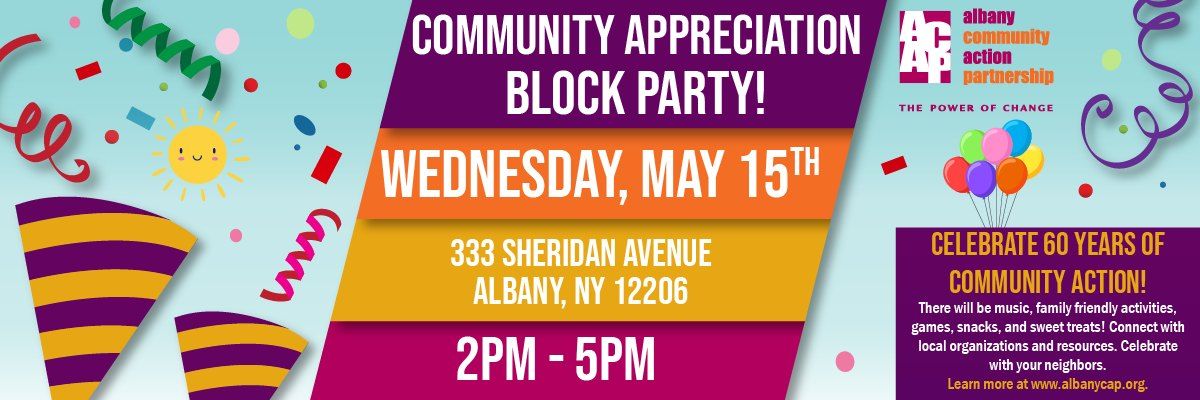 Community Appreciation Block Party