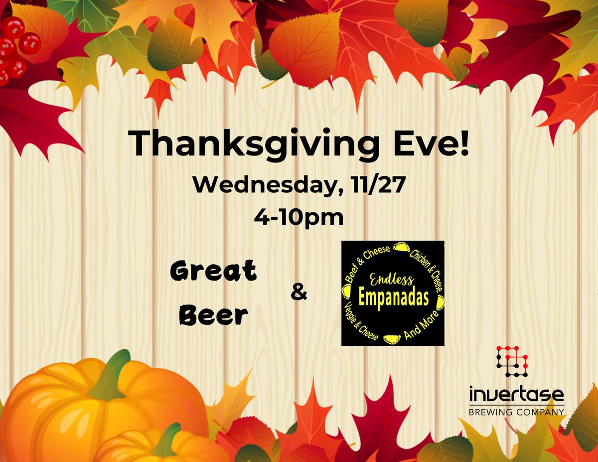 Thanksgiving Eve at Invertase!