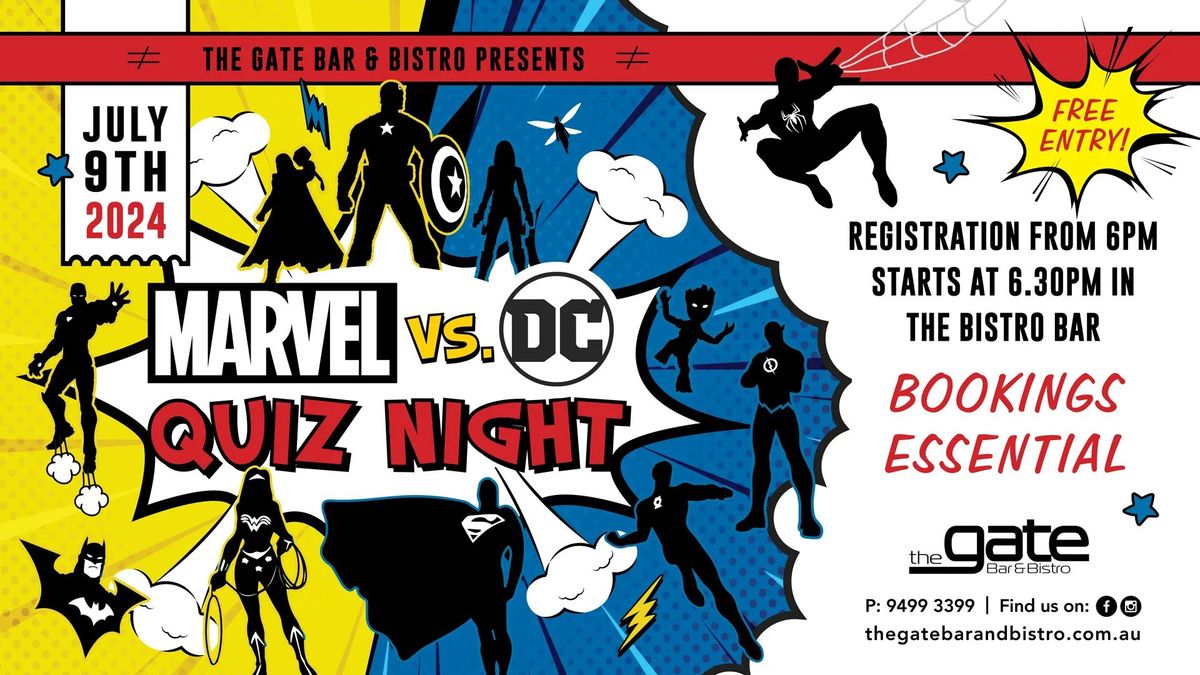 Marvel vs DC Quiz