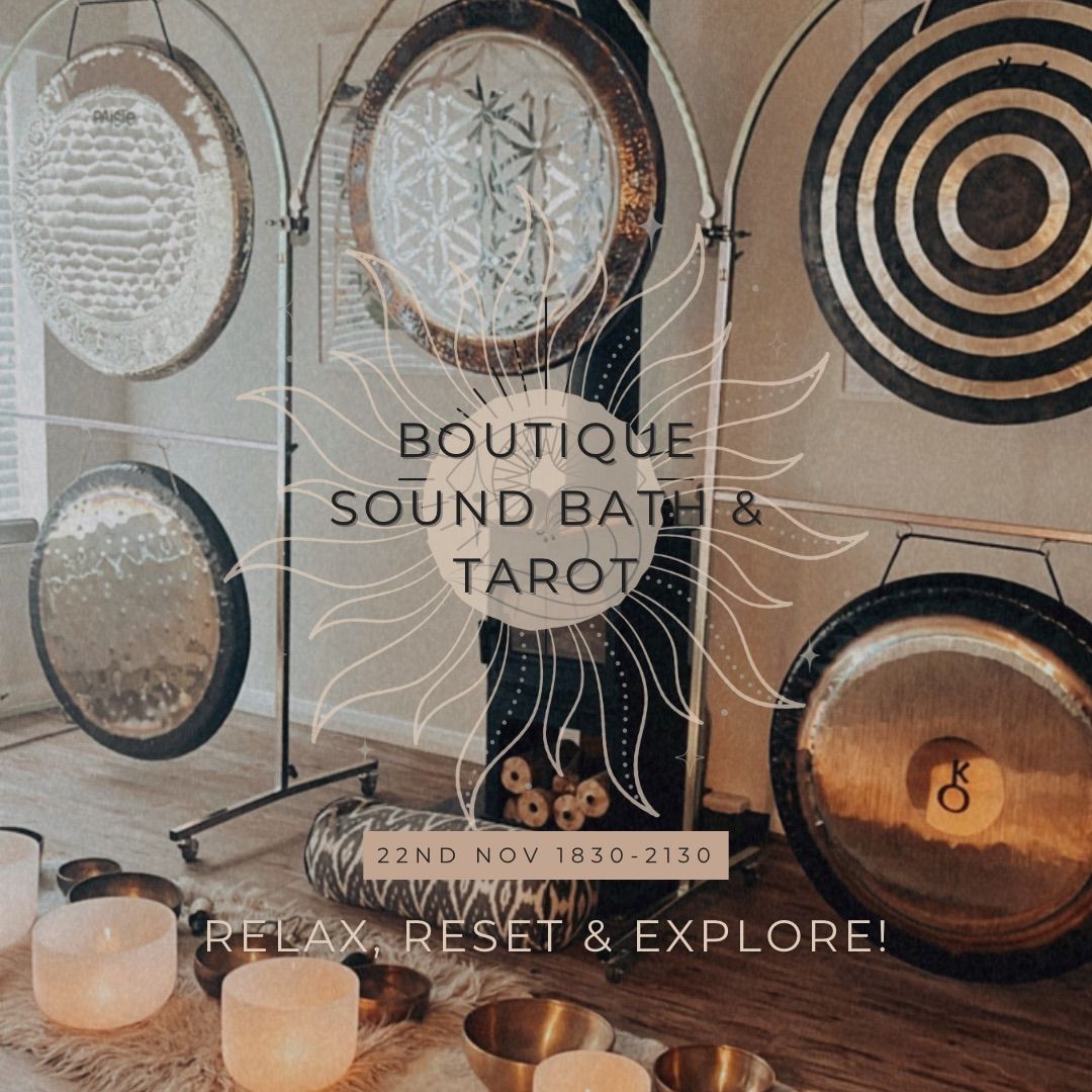 Boutique Sound Bath & Tarot