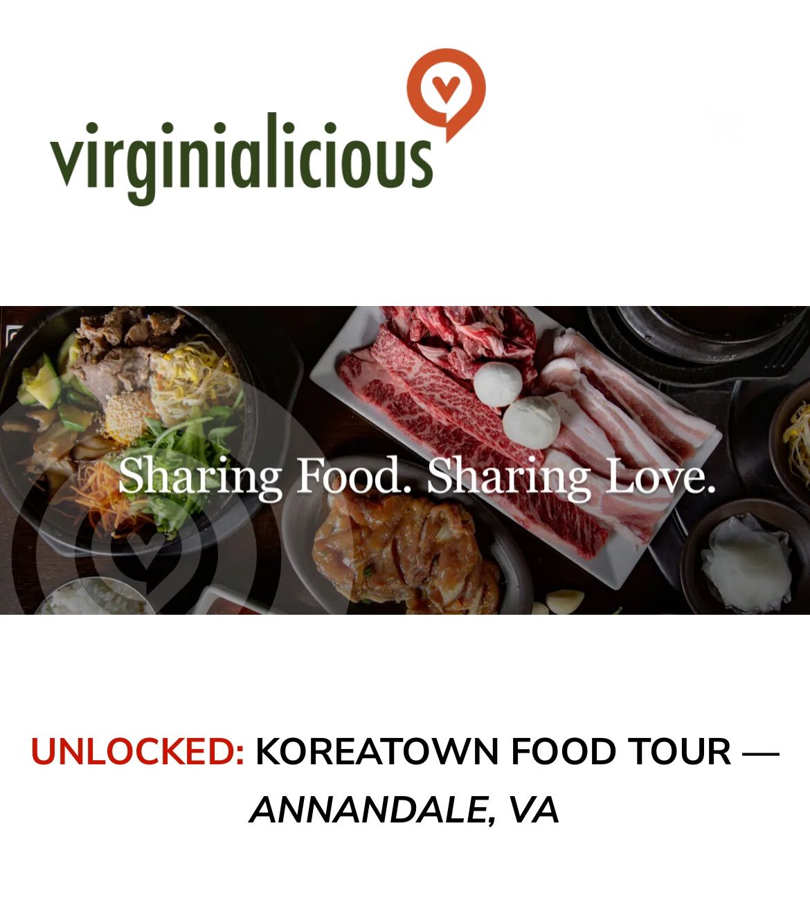 UNLOCKED: Koreatown Food Tour - Annandale, VA