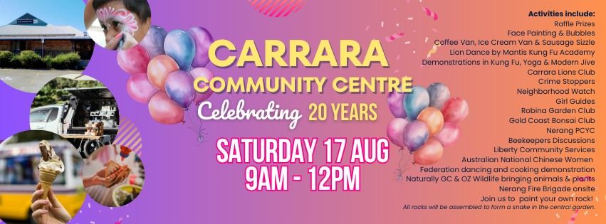 20th Anniversary | Community Celebration Day