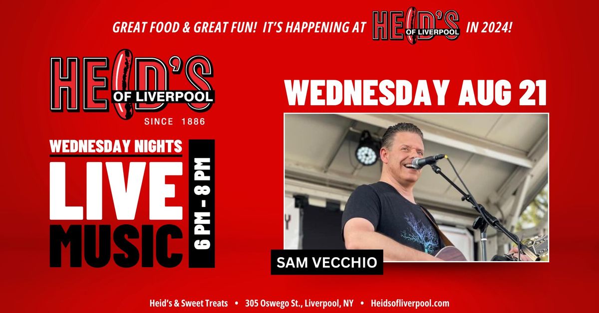 Heid's Live Music - Sam Vecchio