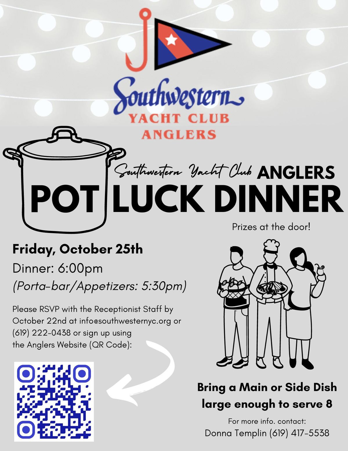 Anglers Potluck Dinner