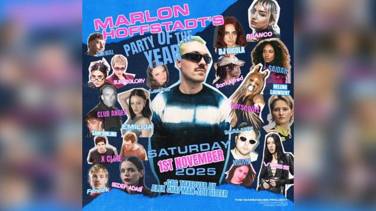Marlon Hoffstadt Presents Party of The Year - The Warehouse Project Manchester Tickets