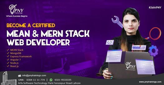 Become a Certified Mean & Mern Stack Web Developer