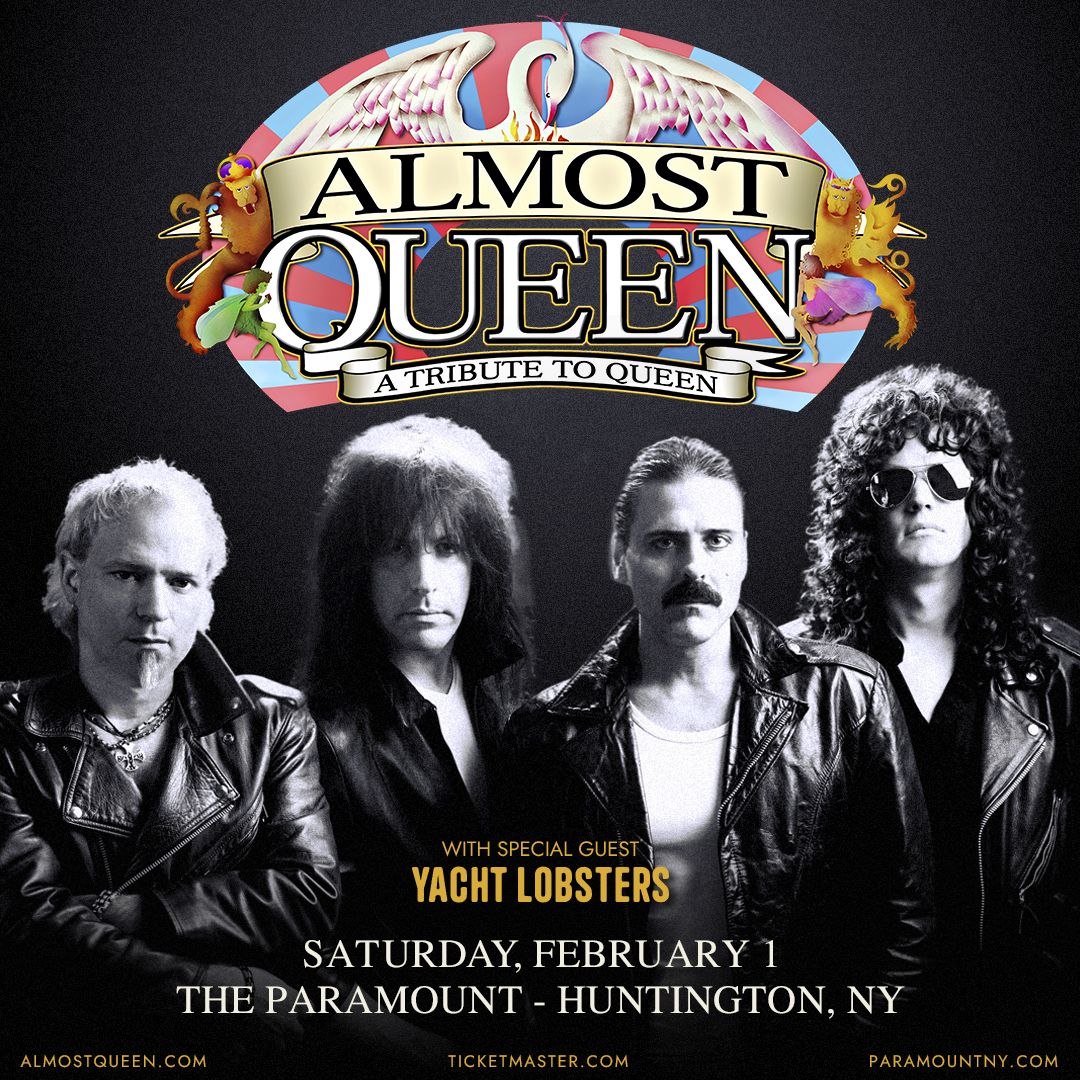 "Almost Queen" A Tribute to Queen with Special Guests: Yacht Lobsters