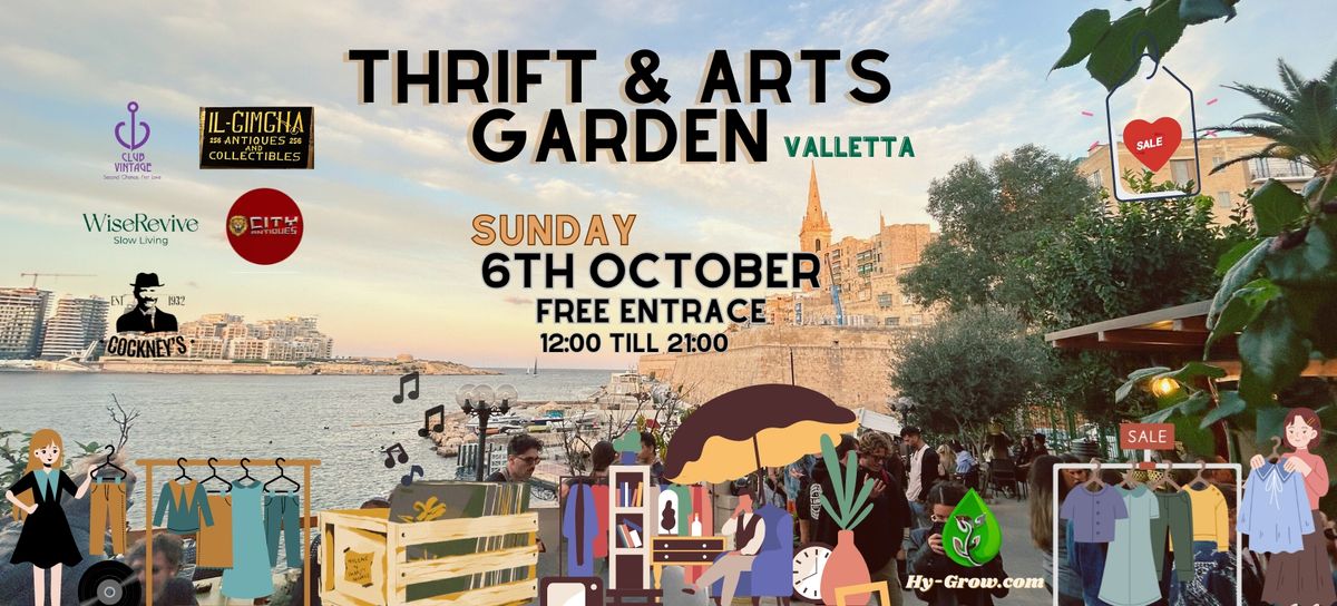 Thrift & Arts Garden Valletta