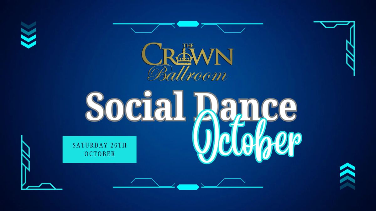 Saturday Social Dance: October 