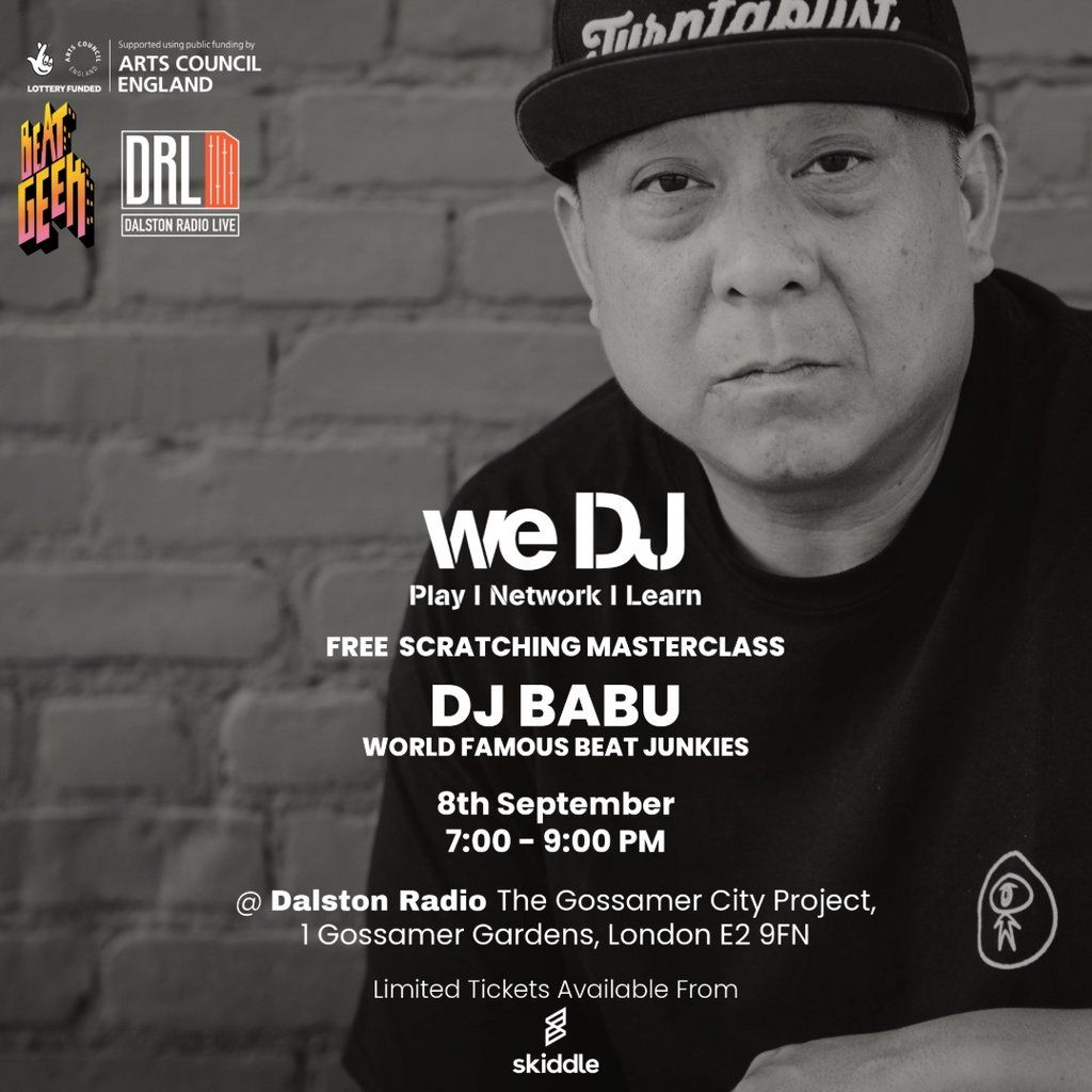 we DJ Presents: DJ Babu Scratching Masterclass