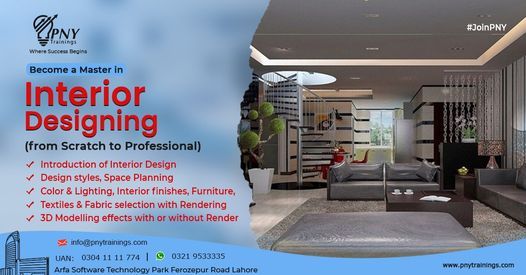 Become a Master in Interior Designing (from Scratch to Professional)