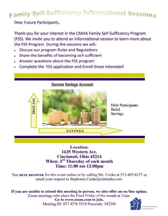 Family Self-Sufficiency (FSS) Program Informational Session