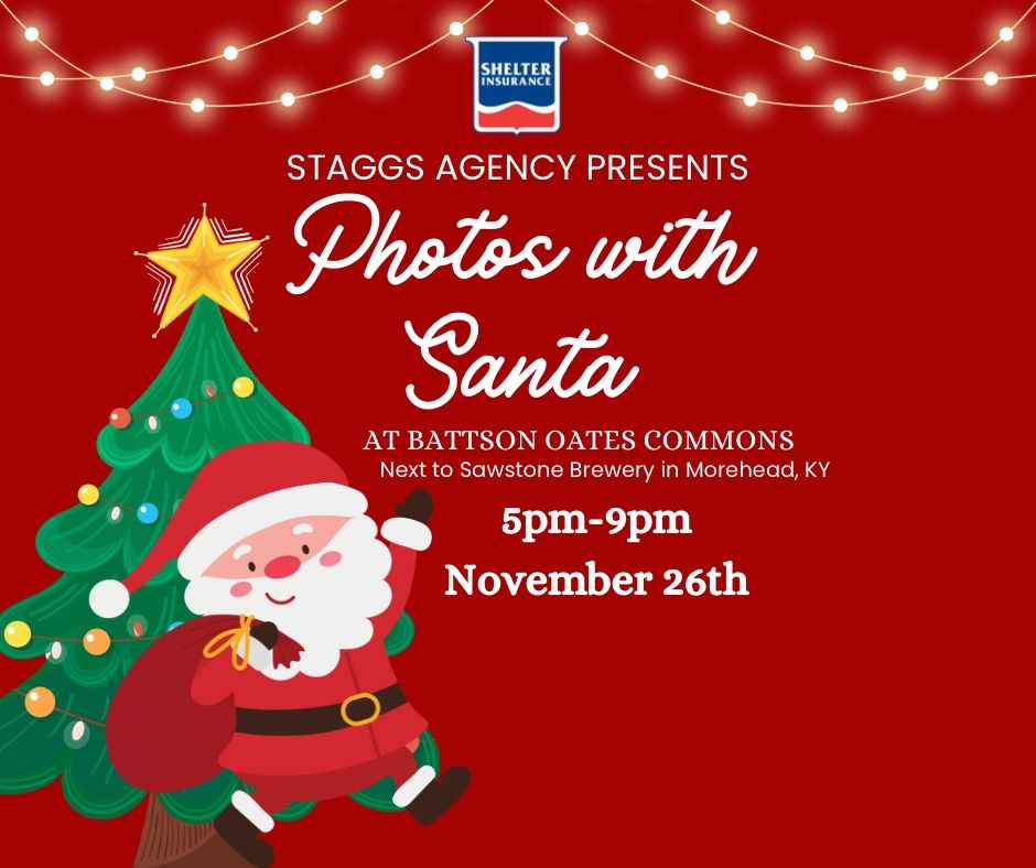 Photos with Santa by Shelter Insurance  