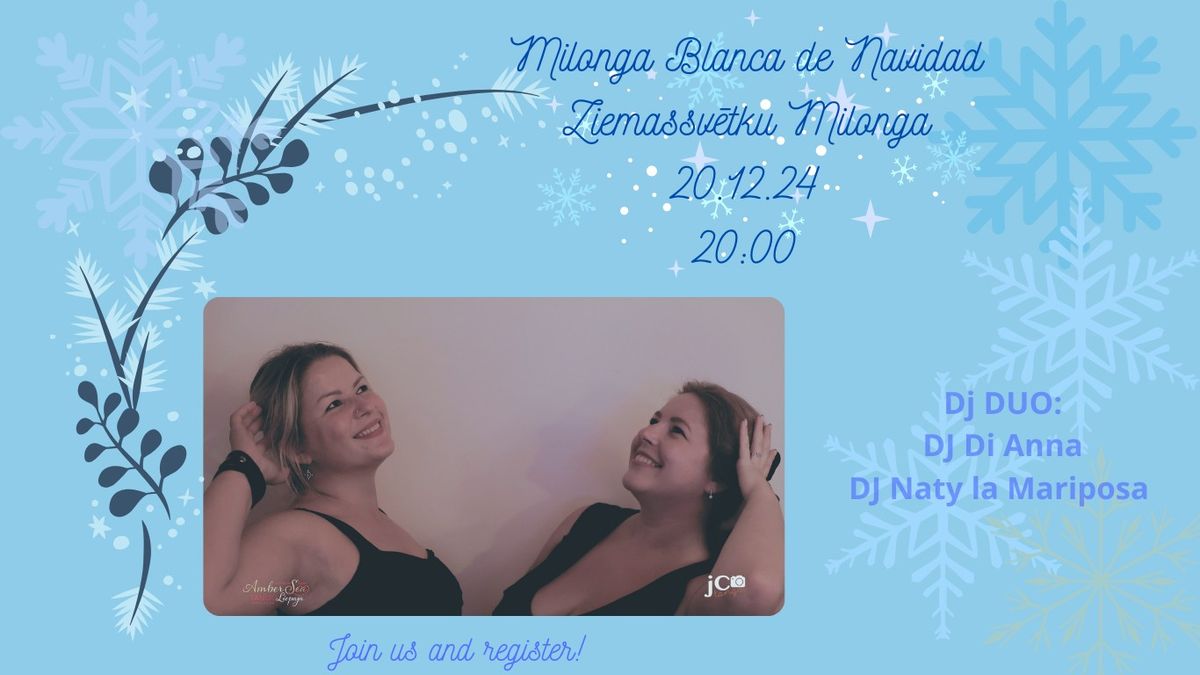 MILONGA LA MAPIROSA: MILONGA BLANCA DE NAVIDAD