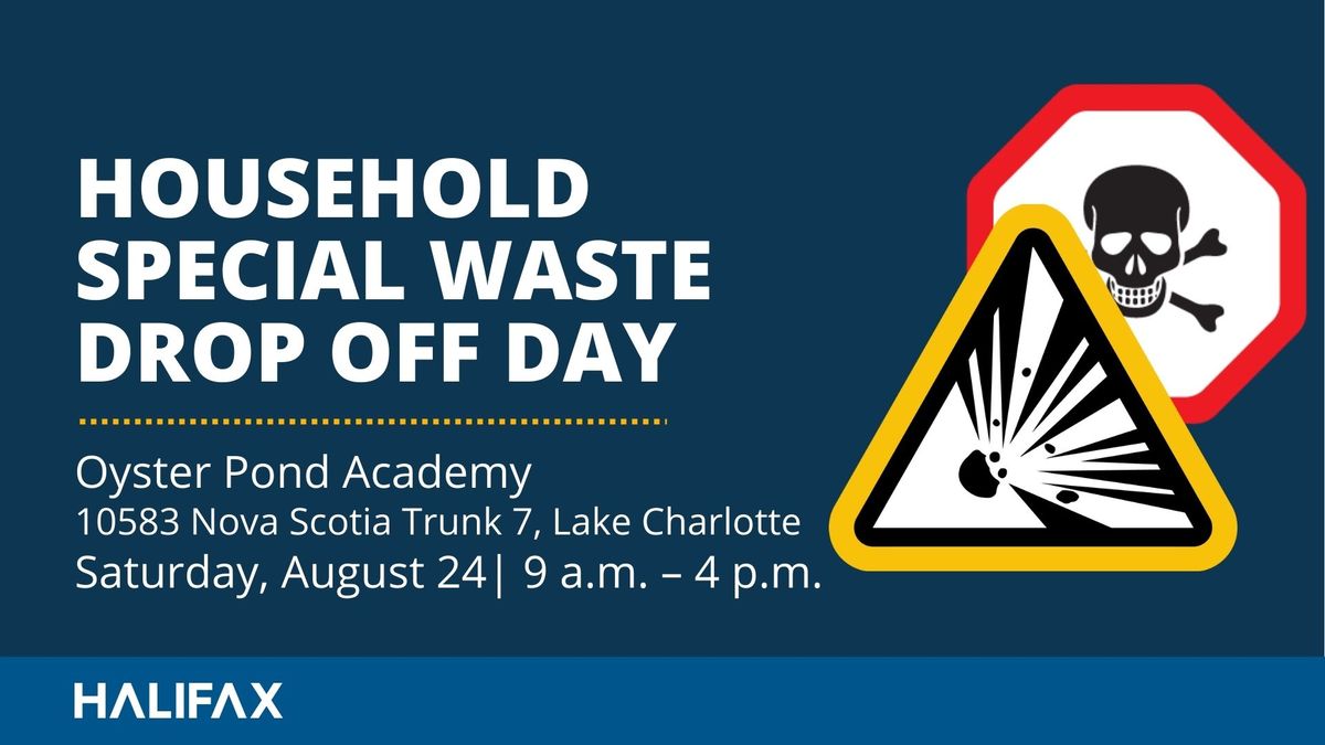Household Special Waste Drop Off - Lake Charlotte