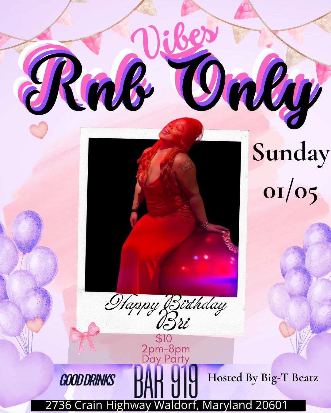 RNB VIBES ONLY DAY PARTY