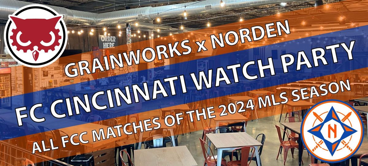 FC Cincinnati - MLS 2024 Watch Parties