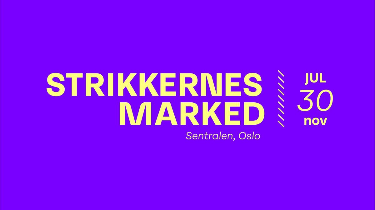 Strikkernes Julemarked 2024