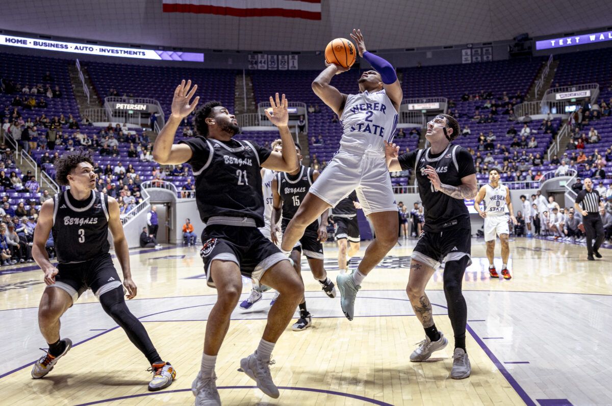 Idaho State Bengals at Weber State Wildcats Mens Basketball