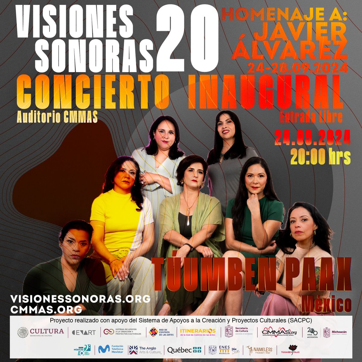 Concierto Inaugural Visiones Sonoras 20