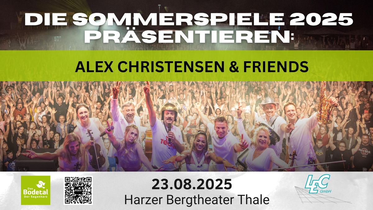 Die Sommerfestspiele 2025 pr\u00e4sentieren: Alex Christensen & Friends