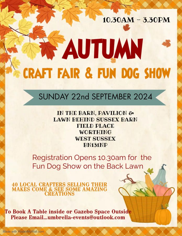 Autumn Craft Fair & Fun Dog Show 