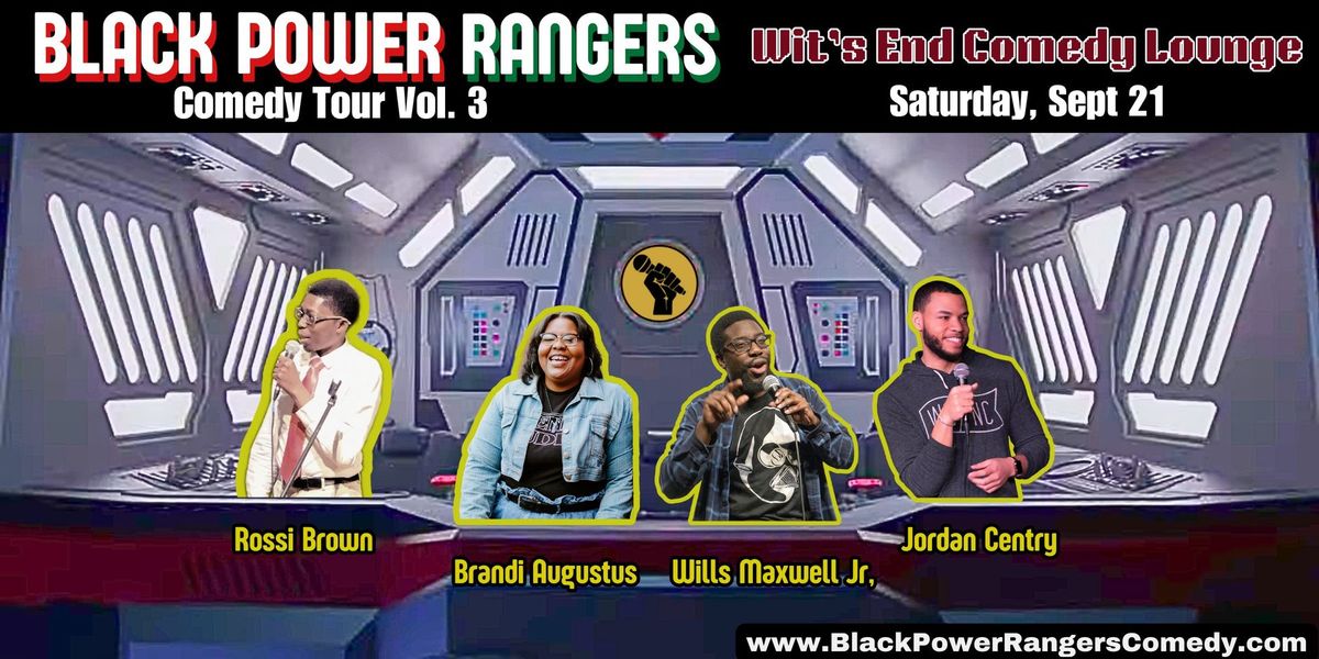 Black Power Rangers Comedy Tour- Charleston