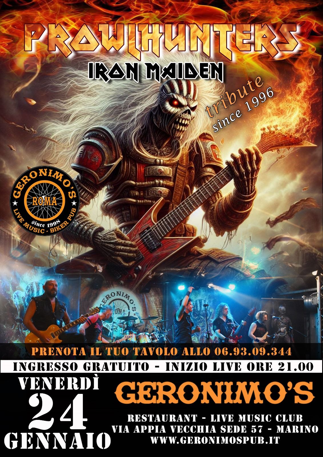 Iron Maiden Tribute Night!