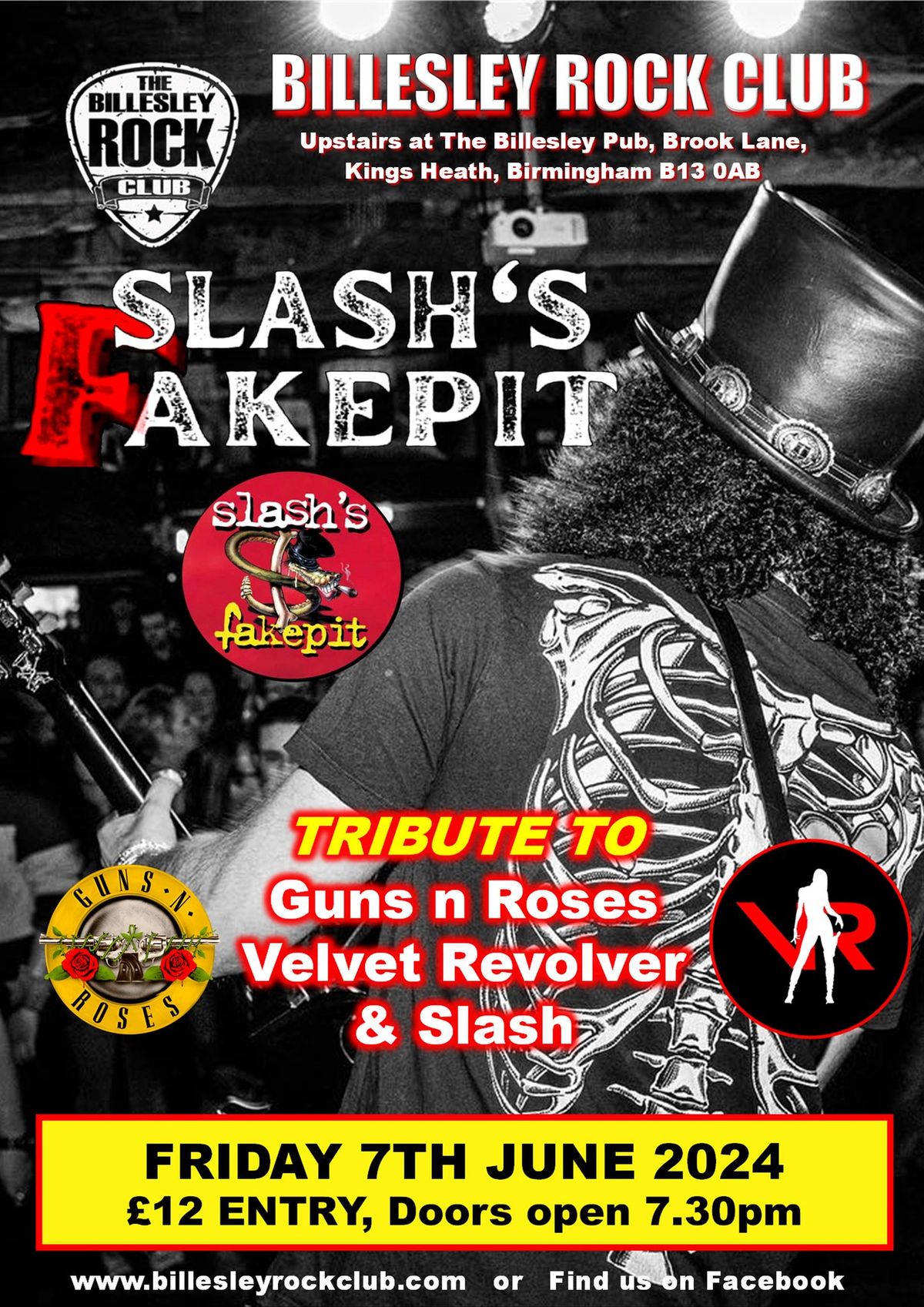 Slash's Fakepit - Slash\/GnR\/Velvet Revolver tribute - \u00a312 OTD